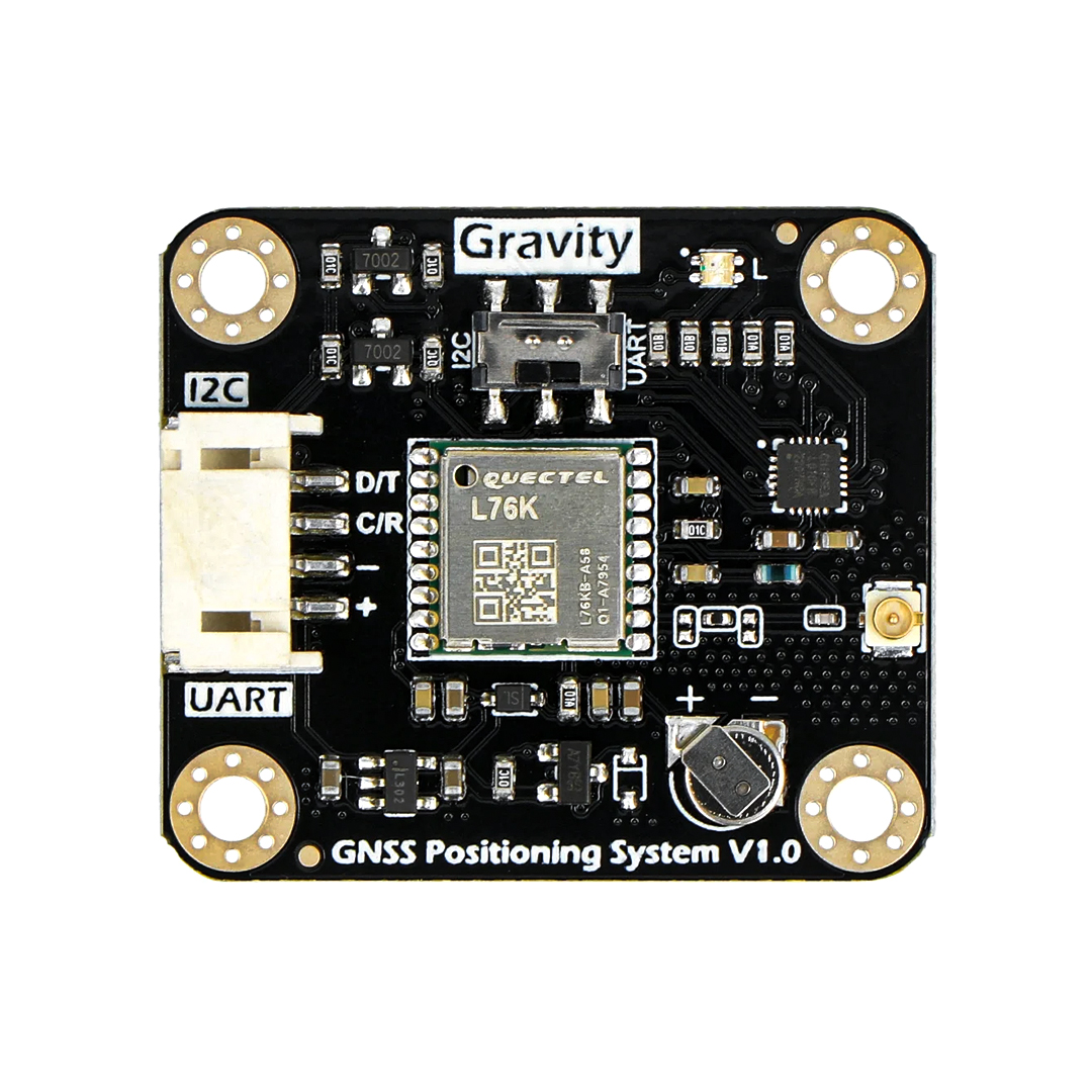 Gravity: GNSS GPS BeiDou Receiver Module - I2C&UART By DFRobot